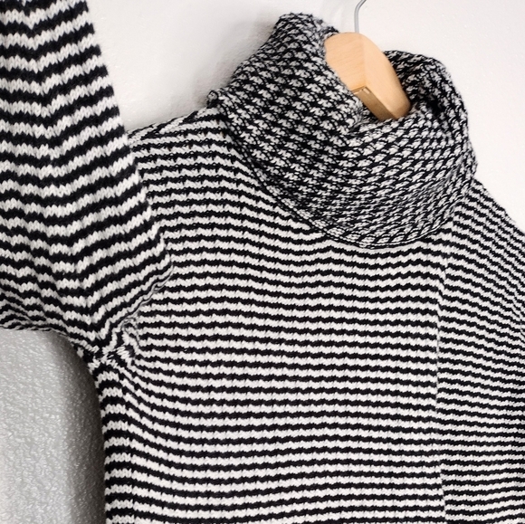 Cabi Fergie Cotton Knit Striped Cowlneck Sweater Size XXS - Picture 10 of 14